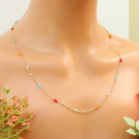 "New Beautiful Design Necklace Chain for Women/Girls, Gift, N599 - Picture 3 of 10